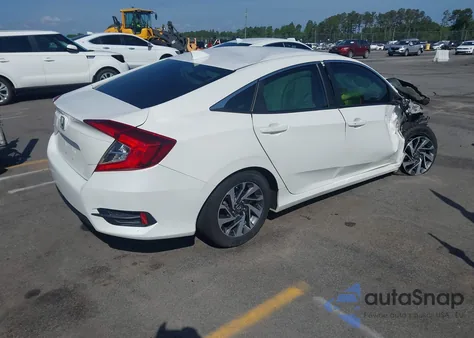 2017 Honda Civic Ex from USA, damaged, VIN 19XFC2F73HE207437